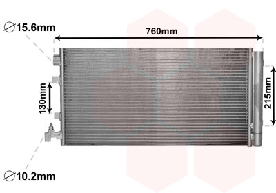 Kondensator, Klimaanlage  für RENAULT MEGANE III Coupe (DZ0/1_)