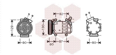 Kompressor, Klimaanlage  für RENAULT KANGOO Express (FC0/1_)