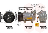Kompressor, Klimaanlage  für RENAULT CLIO III...
