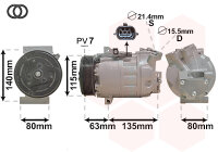 Kompressor, Klimaanlage  für RENAULT LATITUDE (L70_)