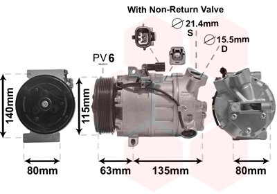 Kompressor, Klimaanlage  für RENAULT MEGANE CC (EZ0/1_)