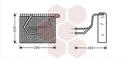 Verdampfer, Klimaanlage  für RENAULT MEGANE I (BA0/1_)