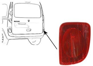 Rückstrahler rechts,Stoßfänger für RENAULT KANGOO Express (FW0/1_)
