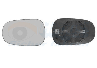 Spiegelglas, Außenspiegel rechts für RENAULT CLIO I (B/C57_, 5/357_)