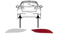 Rückstrahler rechts für RENAULT MEGANE III Grandtour (KZ0/1)
