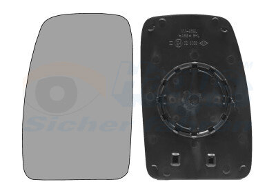 Spiegelglas, Außenspiegel links für OPEL MOVANO A Bus (X70)