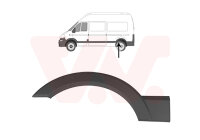 Verbreiterung, Kotflügel hinten links für OPEL...