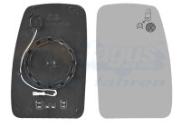 Spiegelglas, Außenspiegel rechts für OPEL MOVANO B Bus (X62)