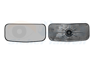 Spiegelglas, Außenspiegel beidseitig,links,rechts für RENAULT MASTER II Kasten (FD)