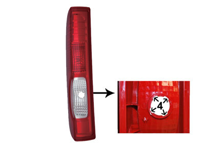 Heckleuchte links für RENAULT TRAFIC II Bus (JL)