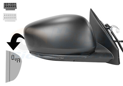 Außenspiegel rechts für RENAULT KADJAR (HA_, HL_)