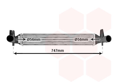 Ladeluftkühler  für SEAT IBIZA IV ST (6J8, 6P8)