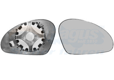 Spiegelglas, Außenspiegel rechts für SEAT IBIZA III (6L1)