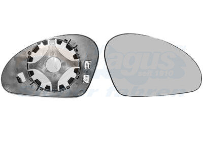 Spiegelglas, Außenspiegel rechts für SEAT IBIZA III (6L1)
