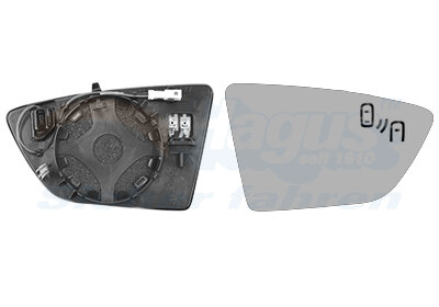 Spiegelglas, Außenspiegel rechts für SEAT IBIZA V (KJ1, KJG)