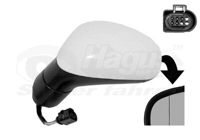 Außenspiegel links für SEAT LEON (1P1)