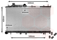 Kühler, Motorkühlung  für SUBARU FORESTER...