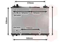 Kühler, Motorkühlung  für SUZUKI GRAND...