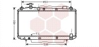 Kühler, Motorkühlung  für TOYOTA RAV 4 II (_A2_)