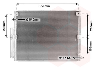 Kondensator, Klimaanlage vorne für TOYOTA LAND CRUISER 100 (_J1_)