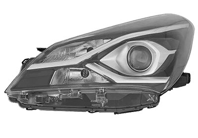 Hauptscheinwerfer links für TOYOTA YARIS (_P13_)