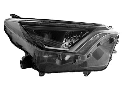 Hauptscheinwerfer rechts für TOYOTA RAV 4 IV (_A4_)
