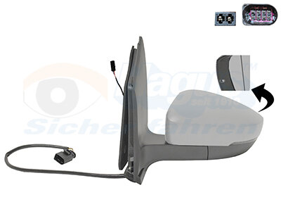 Außenspiegel links für VW UP! (121, 122, BL1, BL2, BL3, 123)