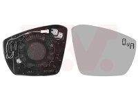 Spiegelglas, Außenspiegel rechts für VW...