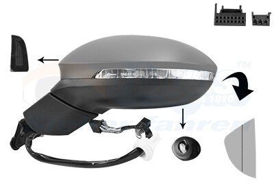 Außenspiegel links für VW GOLF VIII (CD1, DA1)