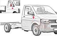Außenspiegel links für VW TRANSPORTER T6 /...