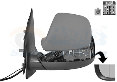 Außenspiegel links für VW TRANSPORTER T6 / CARAVELLE T6 Bus (SGB, SGJ, SHB, SHJ)