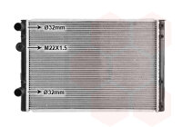 Kühler, Motorkühlung  für VW LUPO I (6X1, 6E1)