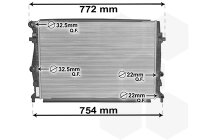 Kühler, Motorkühlung  für SEAT LEON ST (5F8)
