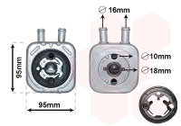 Ölkühler, Motoröl  für VW SHARAN (7M8, 7M9, 7M6)