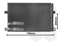 Kondensator, Klimaanlage  für VW AMAROK (2HA, 2HB, S1B, S6B, S7A, S7B)