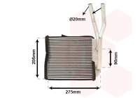 Wärmetauscher, Innenraumheizung  für VW TOUAREG...