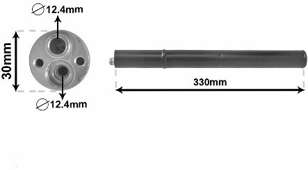 Trockner, Klimaanlage  für VW PASSAT B7 (362)