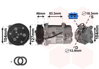 Kompressor, Klimaanlage  für VW TRANSPORTER T4 Bus...