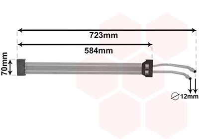 Ölkühler, Lenkung  für VW TOURAN (1T3)