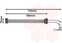 Ölkühler, Lenkung  für VW TOURAN (1T3)