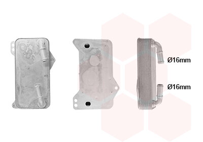 Ölkühler, Automatikgetriebe  für VW TOURAN (1T3)