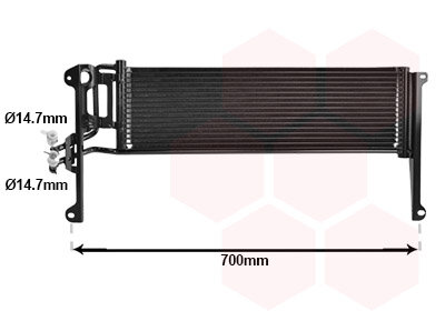 Ölkühler, Automatikgetriebe  für VW TIGUAN (5N_)