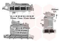 Ladeluftkühler  für VW PASSAT B8 (3G2, CB2)