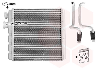 Wärmetauscher, Innenraumheizung  für SEAT IBIZA V (KJ1, KJG)