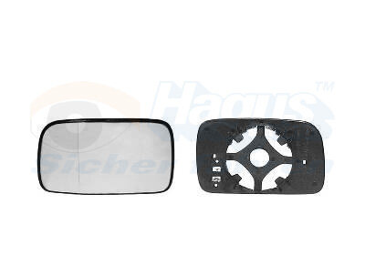 Spiegelglas, Außenspiegel links für VW POLO III (6N1)