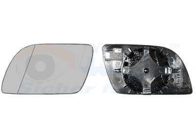 Spiegelglas, Außenspiegel links für VW POLO IV (9N_, 9A_)