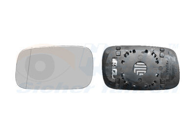 Spiegelglas, Außenspiegel rechts für VW PASSAT B3/B4 (3A2, 35I)