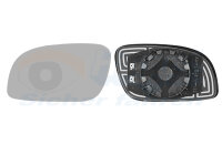 Spiegelglas, Außenspiegel links für VW TOURAN (1T1, 1T2)