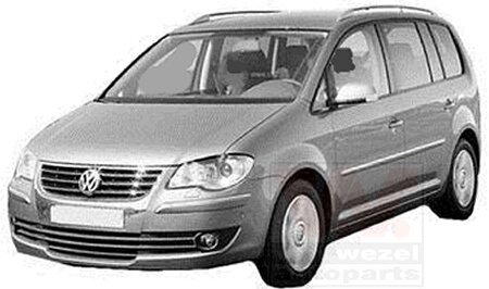 Heckleuchte links für VW TOURAN (1T1, 1T2)