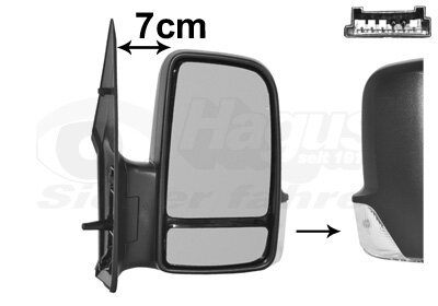 Außenspiegel rechts für VW CRAFTER 30-35 Bus (2E_)
